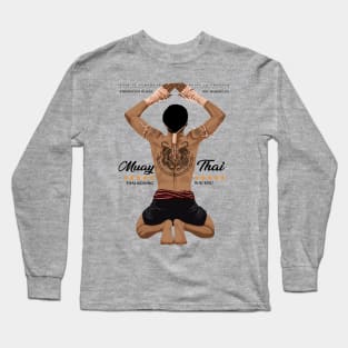 Muay Thai Wai Kru Long Sleeve T-Shirt